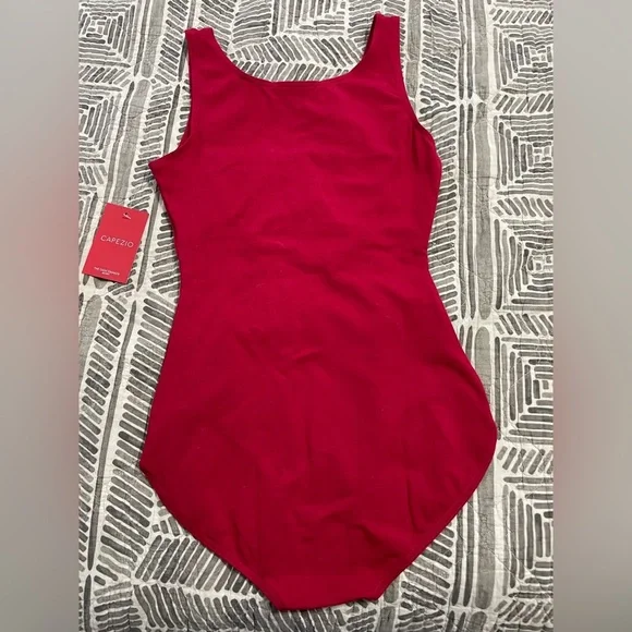 Capezio Tank Leo w Ballet Legline - Picture 5 of 5